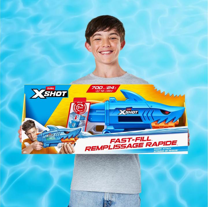 Produktbild Xshot Water ZURU - Fast-Fill Shark Attack