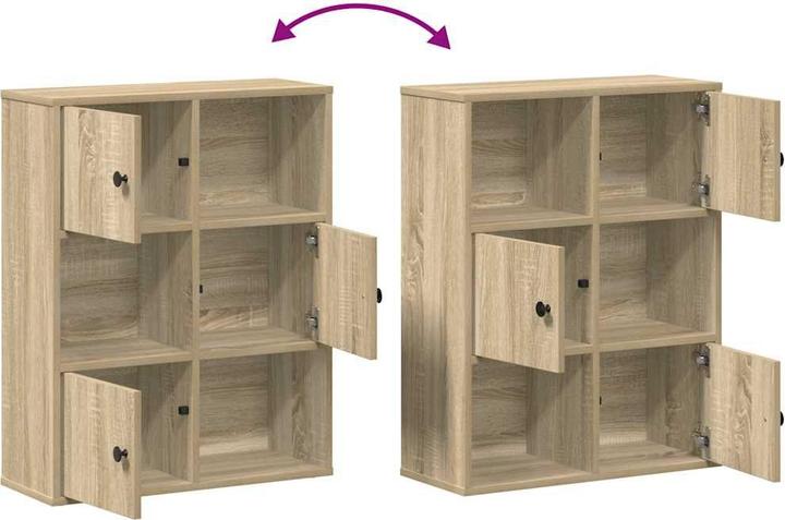 Produktbild vidaXL Bücherregal (60 x 24 x 76.50 cm)