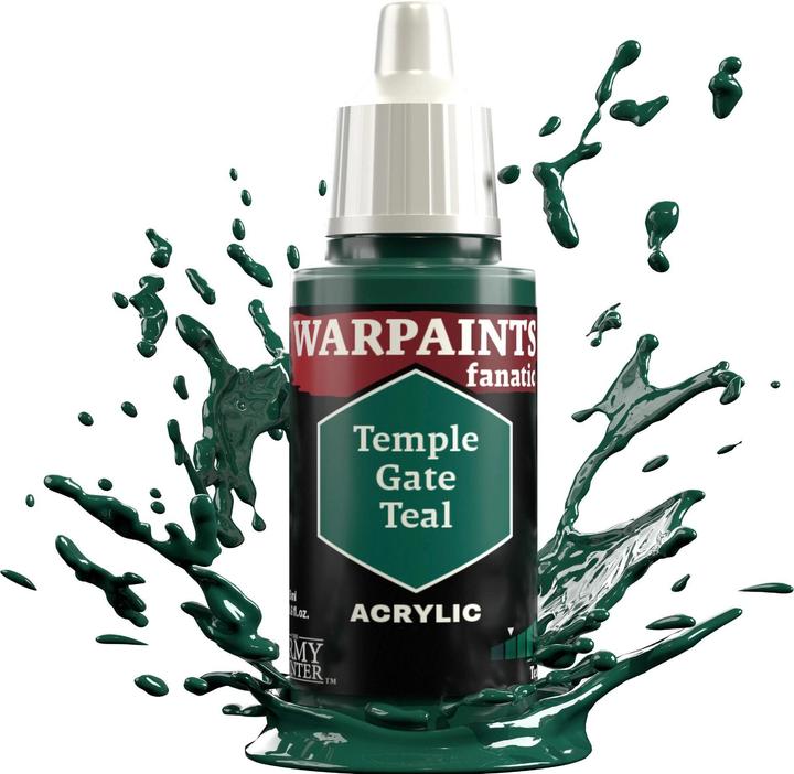 Produktbild The Army Painter Farbe Warpaints Fanatic: Temple Gate Teal 18 ml