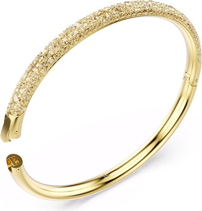 Produktbild Swarovski Sublima Armreif Schnee Pavé Weiss Goldlegierungsschicht (16 cm, Swarovski Metall)