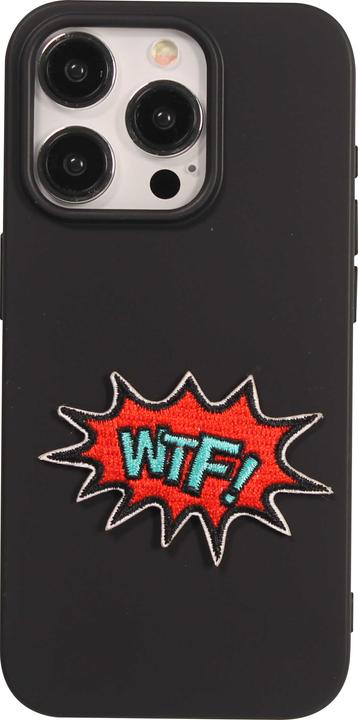 Actual product image PhoneLook Sticker Sticker for mobile/tablet/computer 3D embroidered WTF