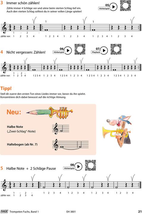 Produktbild Trompeten Fuchs 1 (Deutsch, Stefan Dünser, 2008)