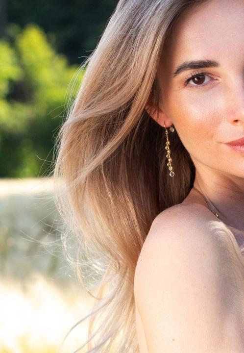 Produktbild Muau Edelstein Ohrringe (18k Gold)