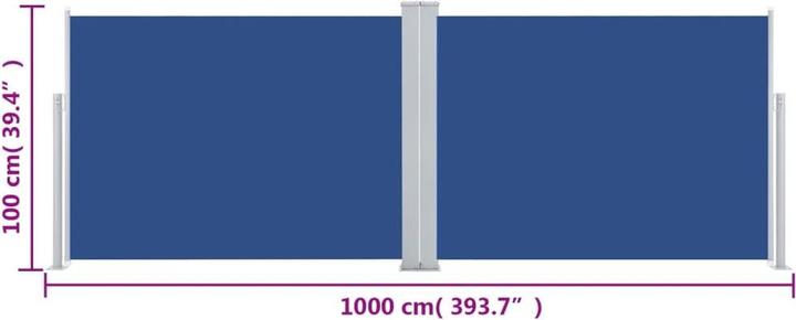 Actual product image vidaXL Garten Sichtschutz (10 m)