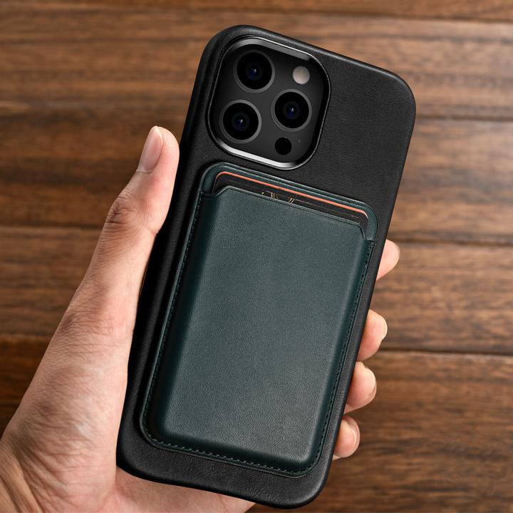 Immagine prodotto iCarer Custodia in vera pelle rivestita in cera d'olio per iPhone 13 Pro Brown (compatibile con MagS (Apple iPhone 13 Pro)