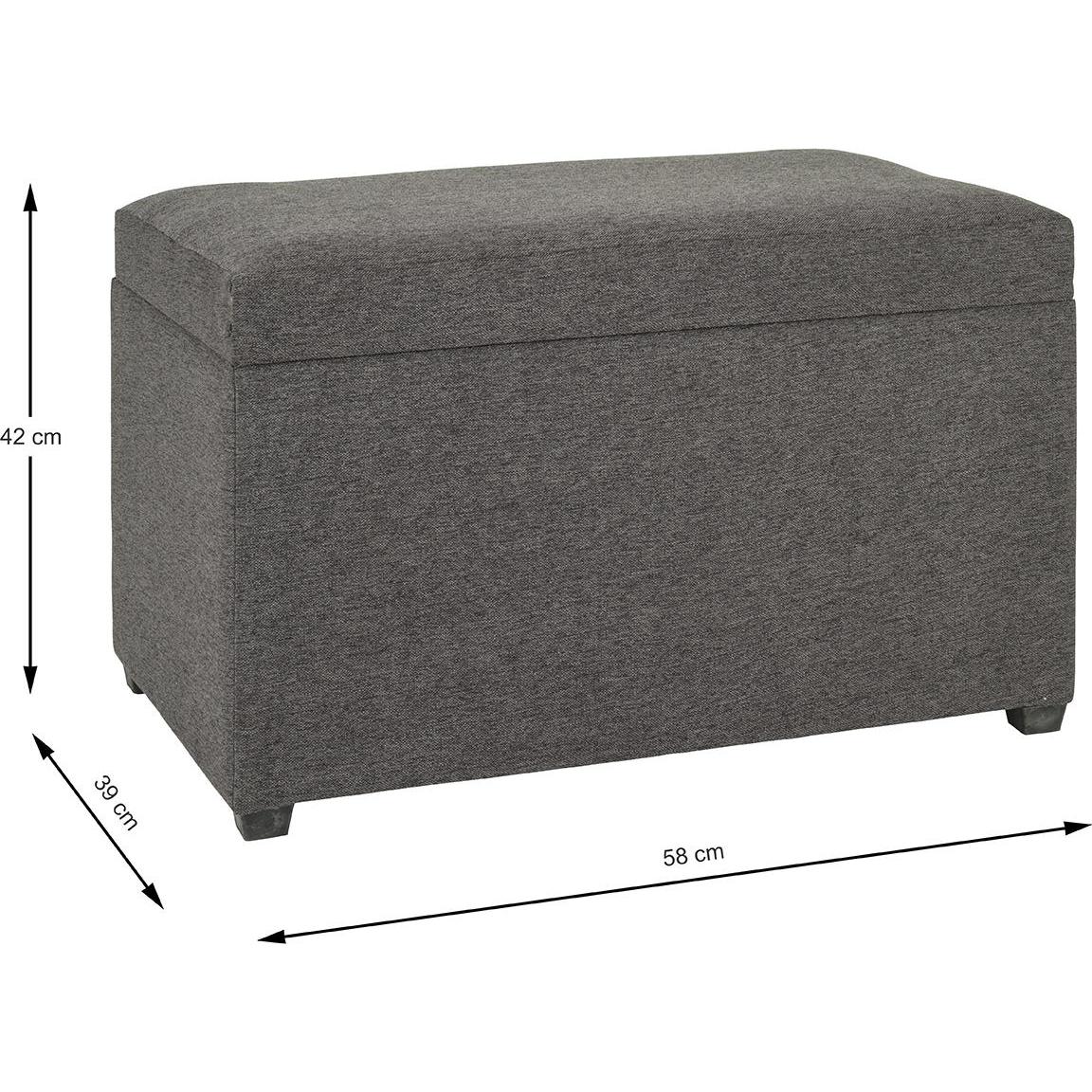 Thumbnail - HAKU Möbel, Sitzbank, Sitztruhe (80 cm)