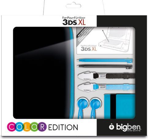 Actual product image Bigben Nintendo New 3DS XL - Zubehör-Set "Color Edition" (farbig sortiert) (3DS XL)