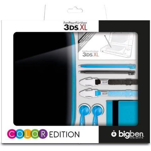 Bigben Nintendo New 3DS XL - Zubehör-Set "Color Edition" (farbig sortiert), Altri accessori gaming, Multicolore
