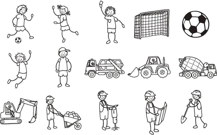 Produktbild Heyda Stempel Set