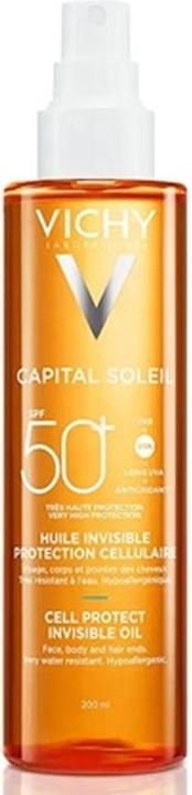Image du produit Vichy Capital Soleil Invisible (Huile solaire, SPF 50+, 200 ml, 200 g)