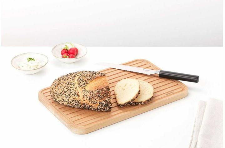 Produktbild Brabantia Brotmesser New Profile Line Schwarz / Silber (20 cm)