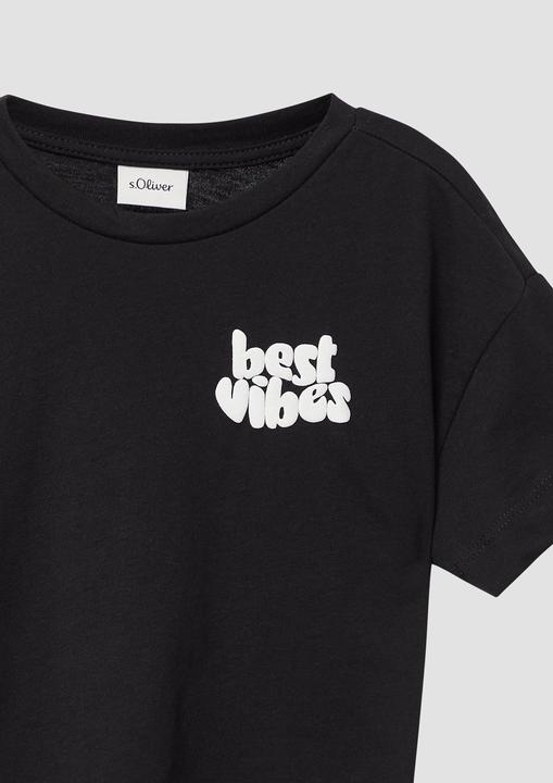 Produktbild S.Oliver T-Shirt T-Shirt im Boxy-Shape mit Frontprint (116, 122)
