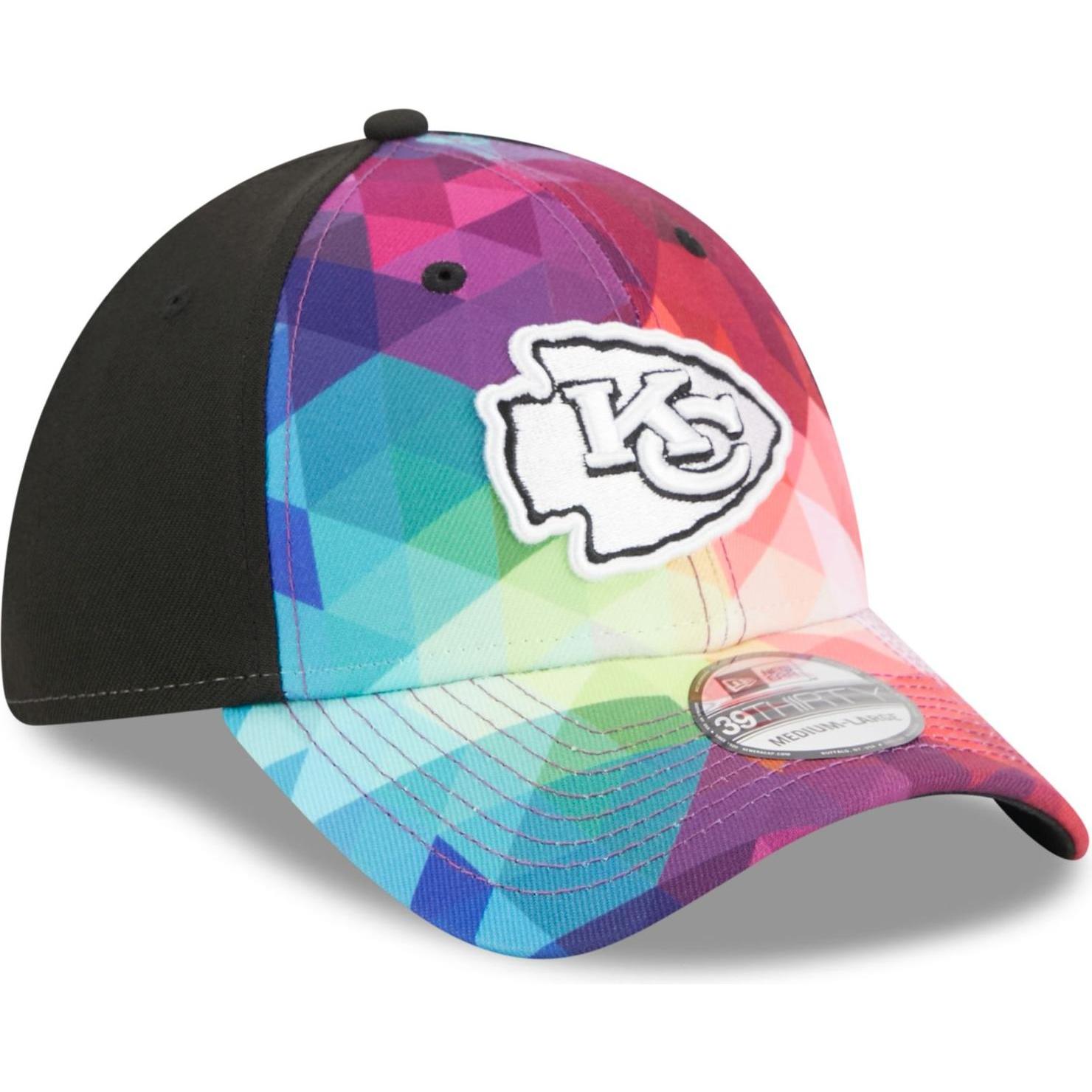 Thumbnail - New Era, Herren, Cap, 39Thirty Cap - CRUCIAL CATCH Kansas City Chiefs - M/, Mehrfarbig, (M)