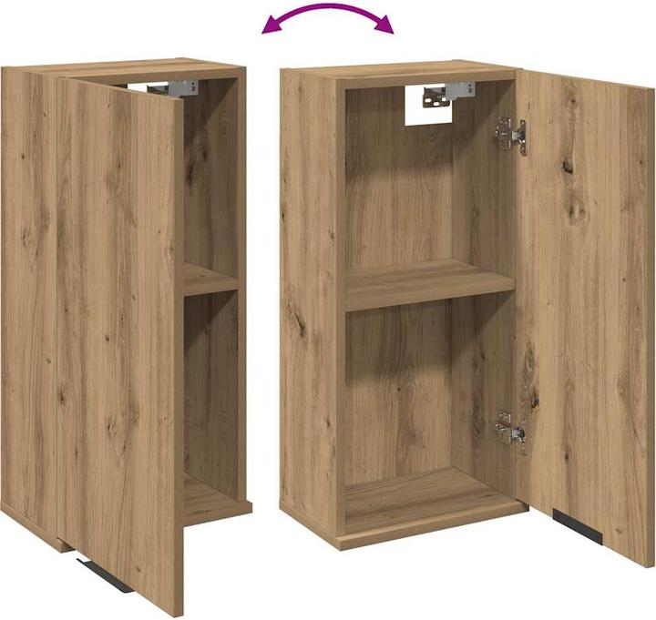 Actual product image vidaXL Wall-mounted bathroom cabinet (32 x 20 x 67 cm)