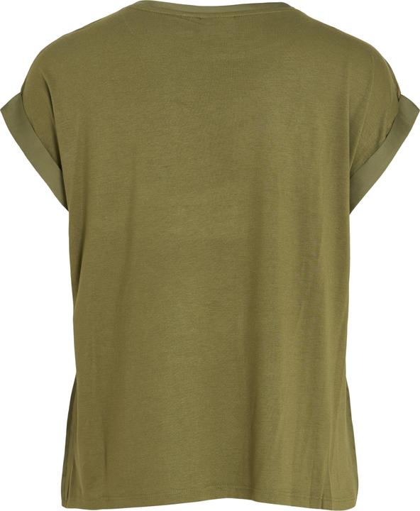 Actual product image Vila Round neckline top with short sleeves (44)