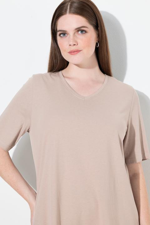 Actual product image Ulla Popken 2 Pack of Eco Cotton Basic Tees (60)