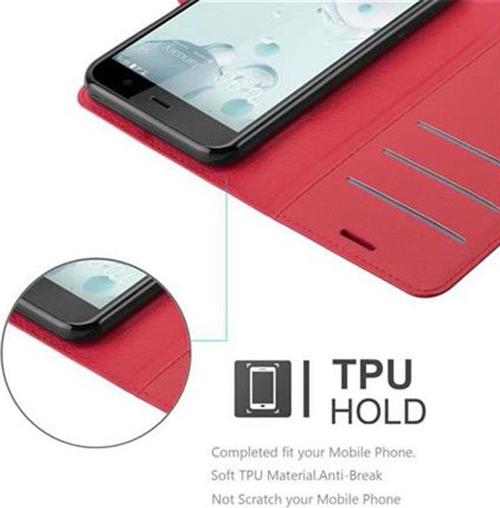Image du produit Cadorabo Book avec fonction stand Cover (HTC U Play)