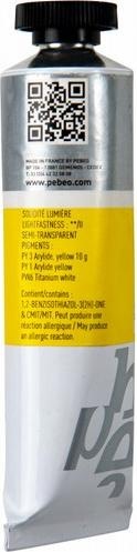 Produktbild Pebeo Artist Acrylics Extrafein Acrylfarben (Hansagelb Hell, 37 ml)