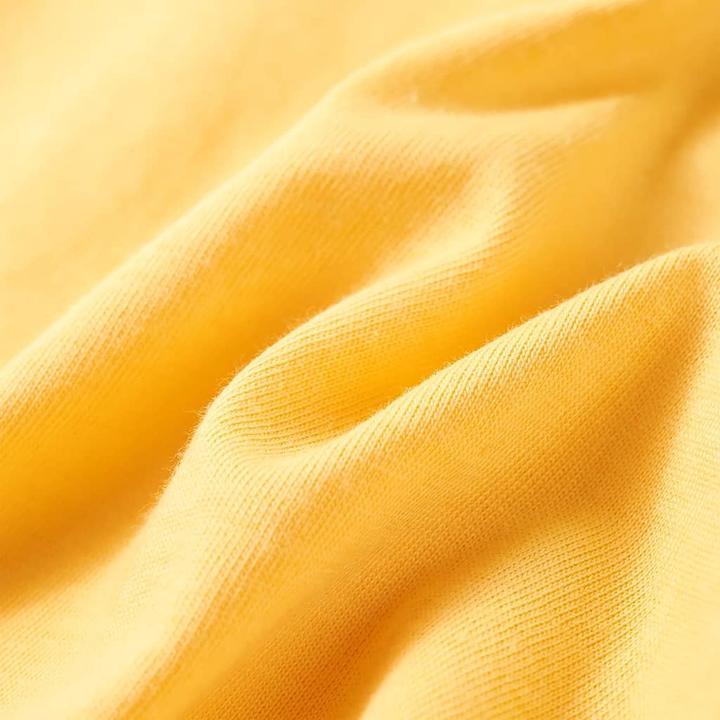 Immagine prodotto vidaXL Maglietta per bambini ocra chiaro 128,Materiale: 100 (128)