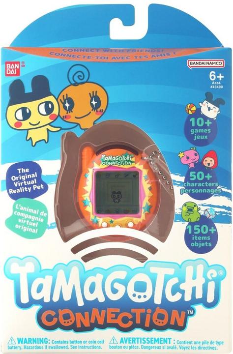 Actual product image Bandai Tamagotchi Connection - Orange Burst (English, French)