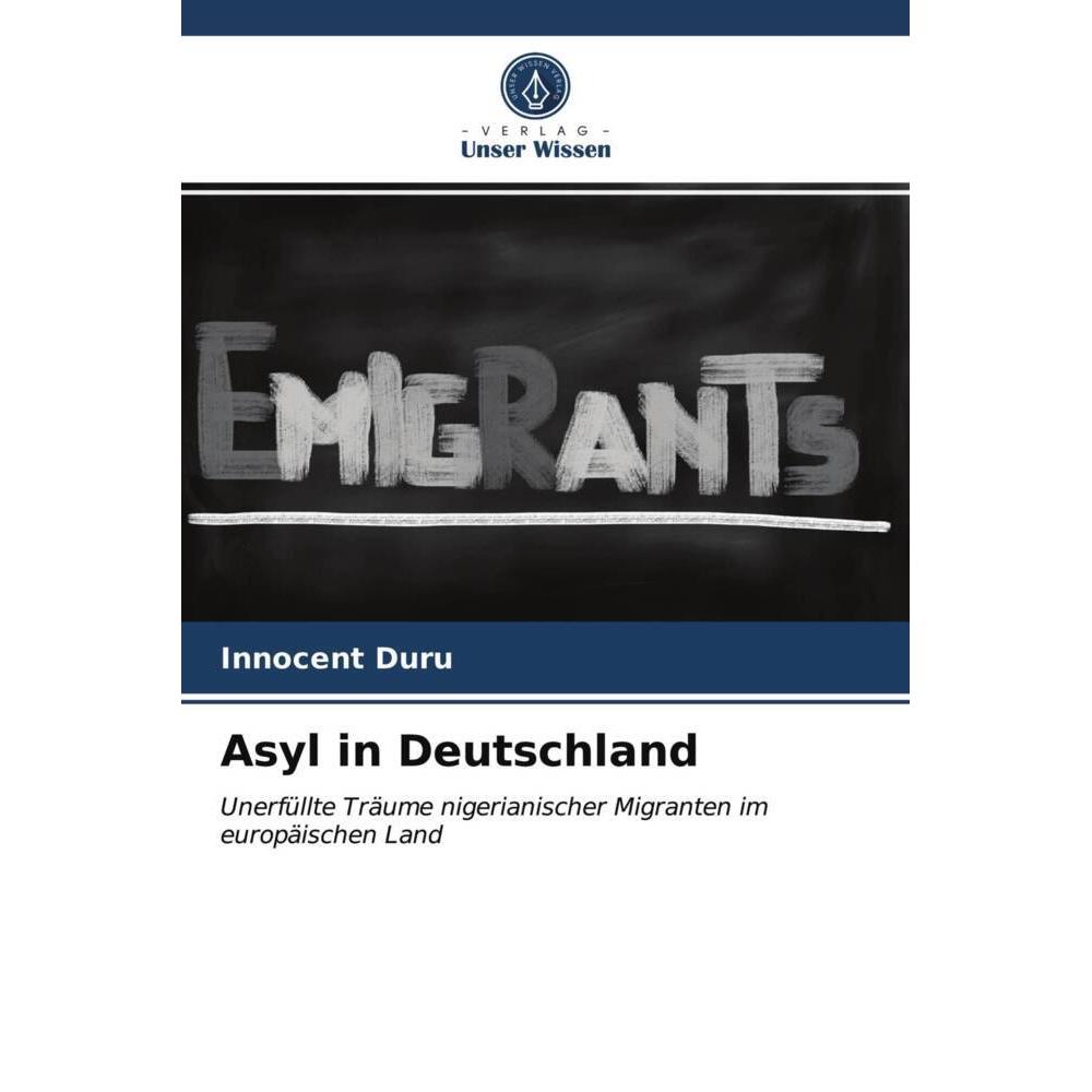 Asyl in Deutschland, Fachbücher von Innocent Duru