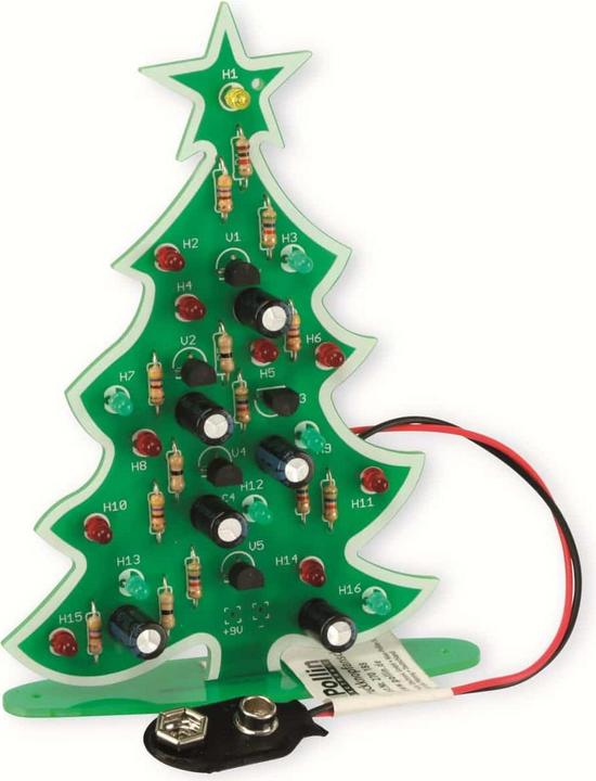 Produktbild Pollin Electronic Bausatz Weihnachtsbaum V1.0