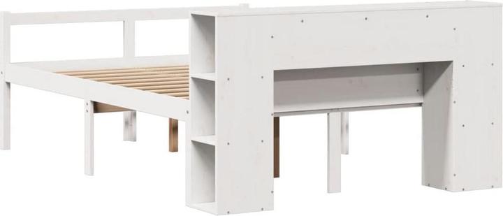 Image du produit vidaXL Bett mit Regal (135 x 190 cm)