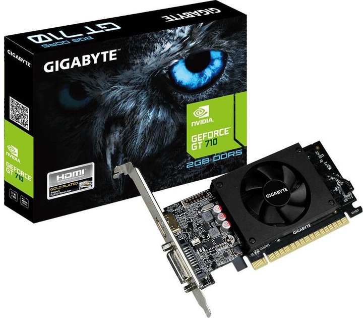 Actual product image Gigabyte GeForce GT 710 (2 GB)