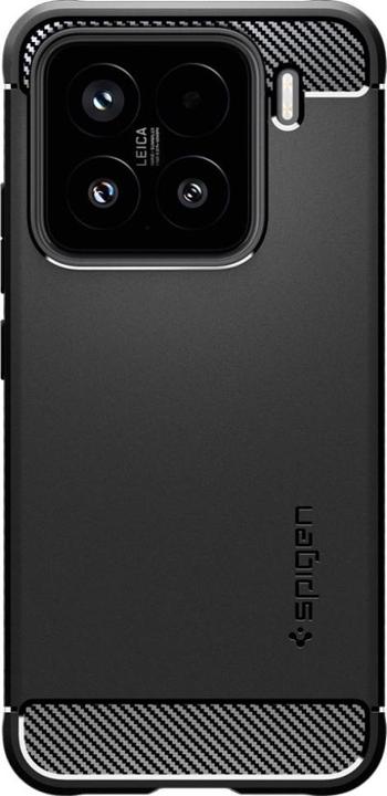 Actual product image Spigen Xiaomi 15 Case Rugged Armor Matte Black (Xiaomi 15)