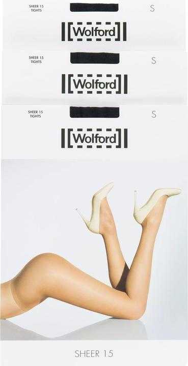 Produktbild Wolford Strumpfhosen im Dreierpack (15DEN, 36, S)