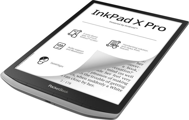 Actual product image PocketBook InkPad X Pro DACH-Version (10.30", 32 GB, Mist Grey)