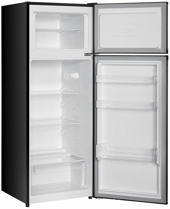 Image du produit Kibernetik Kombi Kühl- Gefrierschrank ( E ) KO205 schwarz (206 l)