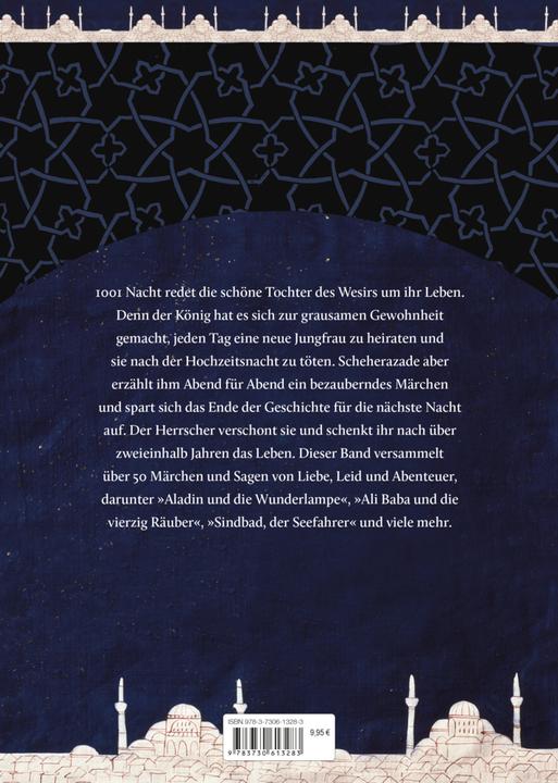 Productafbeelding Die schönsten Märchen aus 1001 Nacht. In der klassischen Übersetztung von Dr. Gustav Weil (Duits, Gustav Weil, Sabine Appel, 2023)
