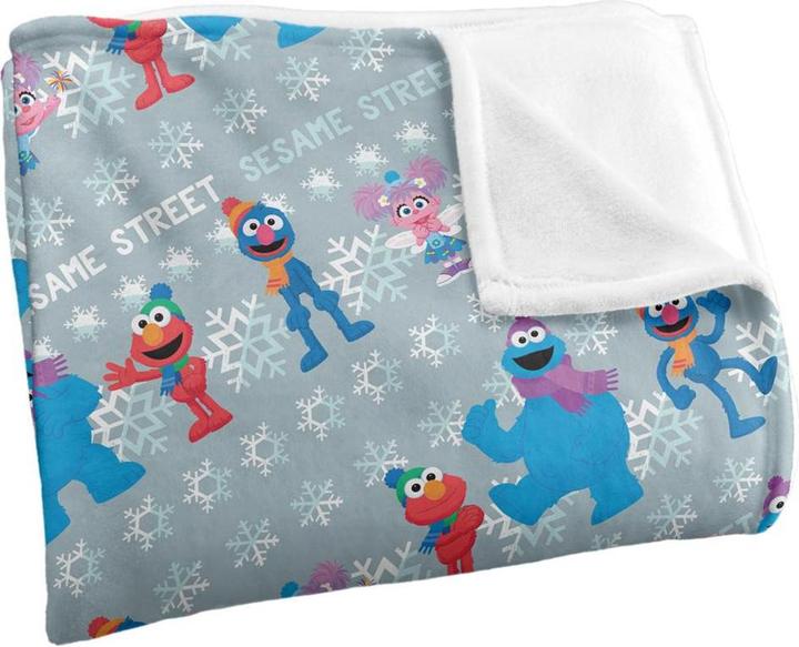 Actual product image Silky Snow Holiday Supersoft Blanket (152 x 127 cm)