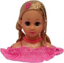 happytoys HF Make Up & Hairstyling head B/O Blond hair