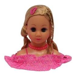 happytoys HF Make Up & Hairstyling head B/O Blond hair