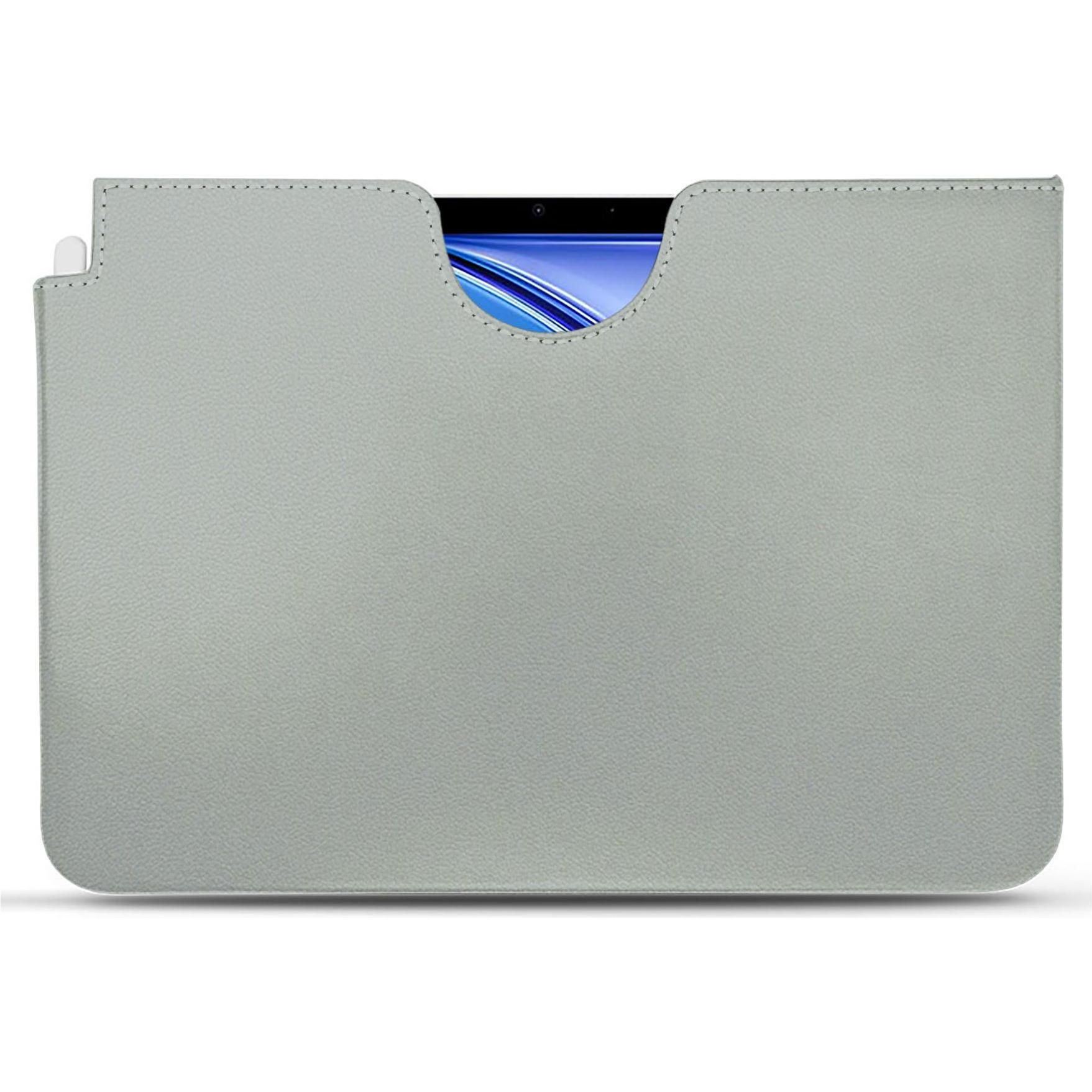 Noreve Lederschutzhülle (iPad Air 2020 (4. Gen), iPad Air 2022 (5. Gen)), Tablet Hülle, Grau