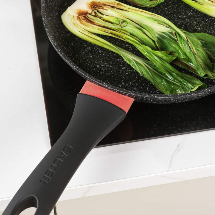 Actual product image Salter BW10695BRMFOB Megastone Thermo Collar 32cm Frying Pan (32 cm, Frying pan, Aluminium)