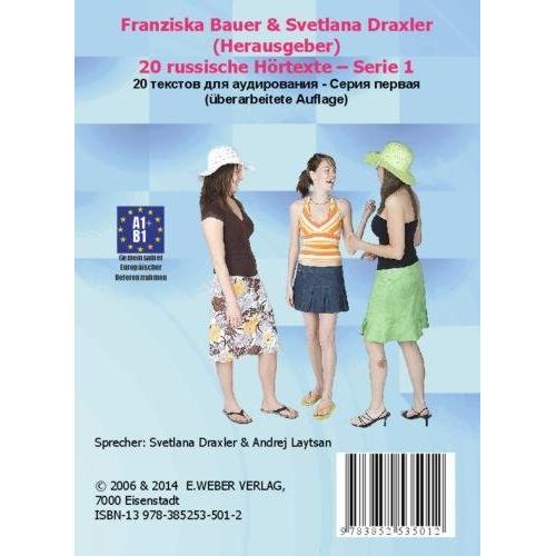 20 russische Hörtexte - Serie 1,CD-A., Hörbücher von Franziska Bauer, Svetlana Draxler