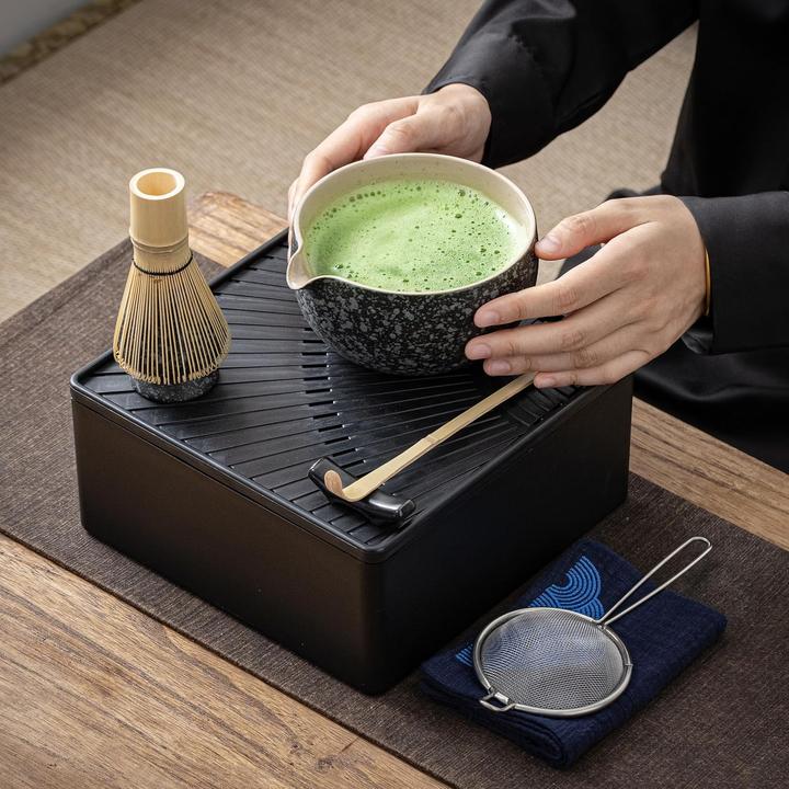 Produktbild Teanagoo 10-teiliges Matcha Tee Set mit Aufbewahrungskoffer