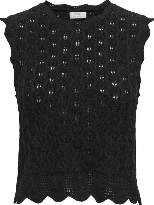 Image du produit Only Coupe normale Col rond Top tricoté (L)