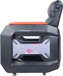 Produktbild Blue E-BLUE EEC338 Auroza Gaming Sofa schwarz-rot / Kunstleder / belastbar bis 200 kg