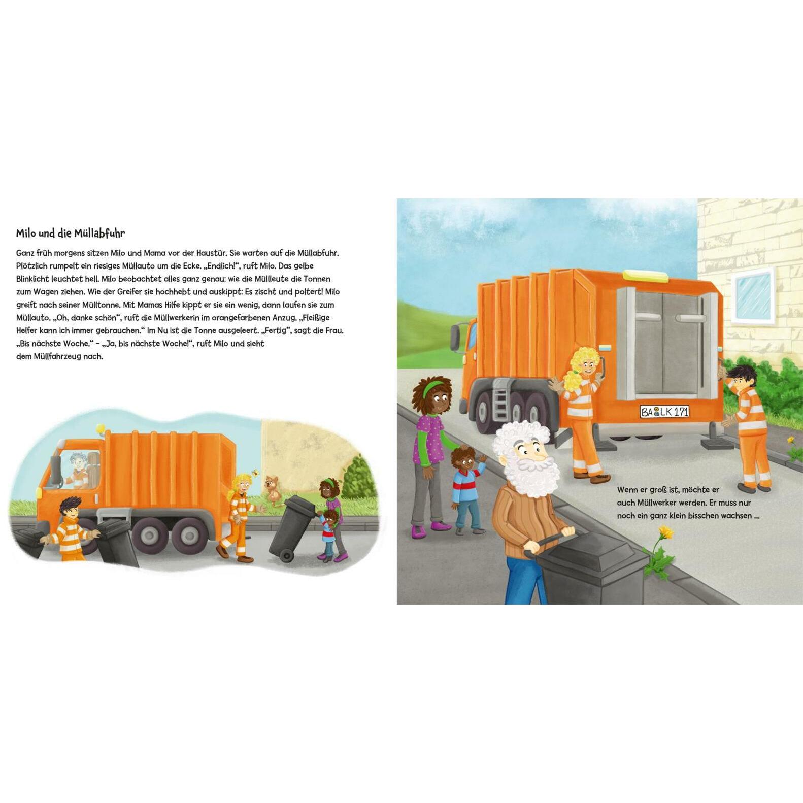 Thumbnail - Mein erstes Geschichten-Bilder-Buch: Unterwegs mit Fahrzeugen, Babybücher