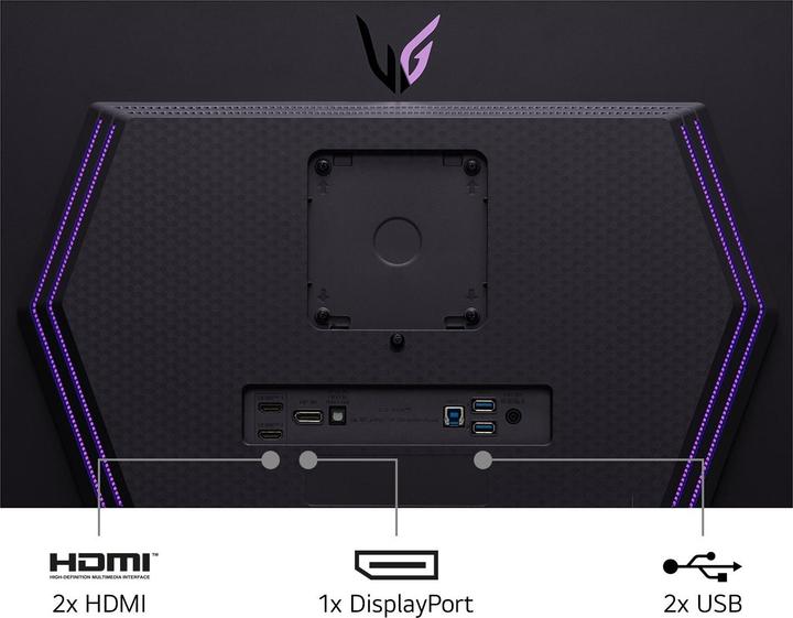 Produktbild LG 27GS95QE-B (2560 x 1440 Pixel, 27")