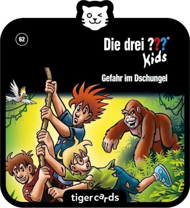 Tigermedia Tigercard Die drei??? Kids: Gefahr im Dschungel (Deutsch)
