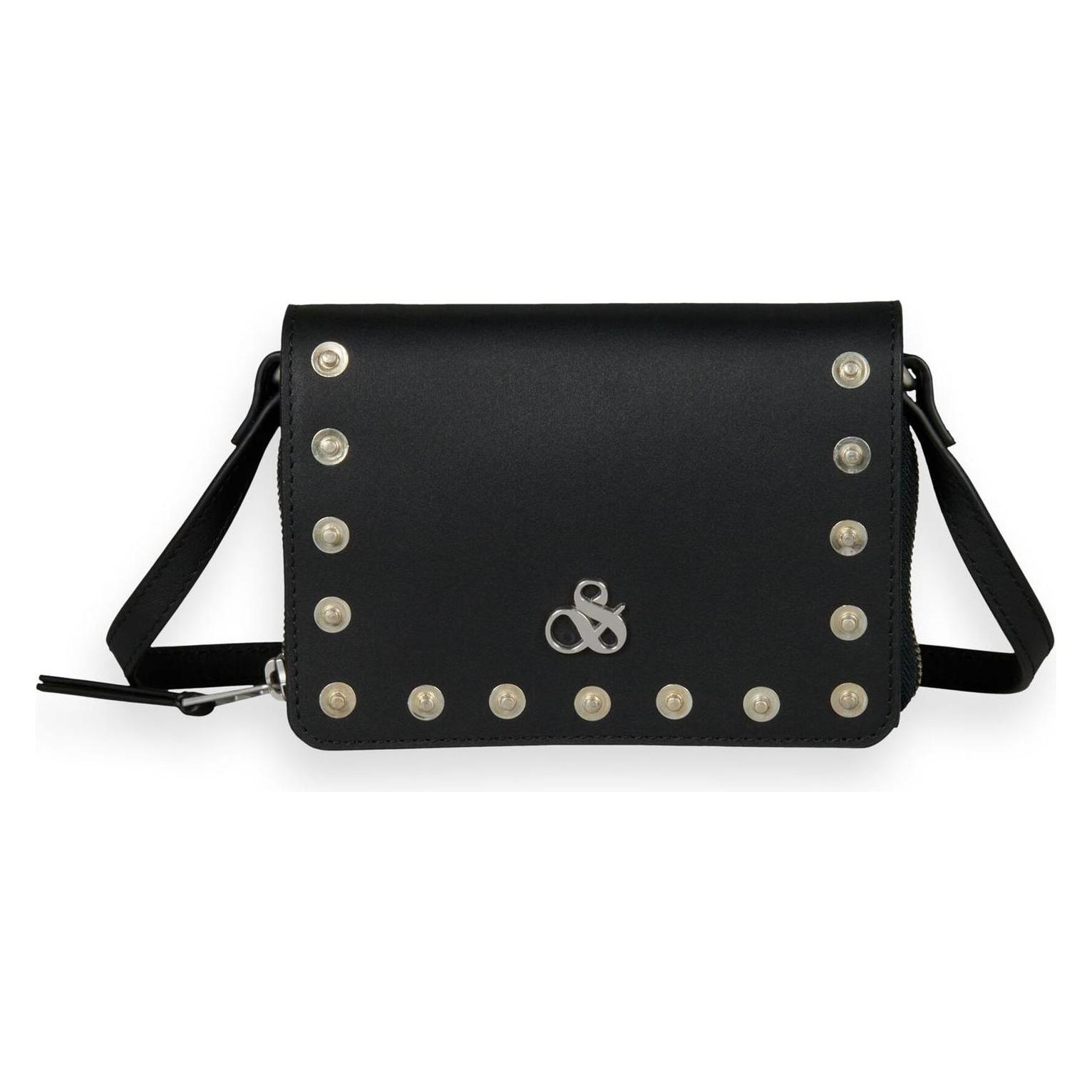 Scotch & Soda, Damen, Portemonnaie, Crossbody Wallet, Schwarz