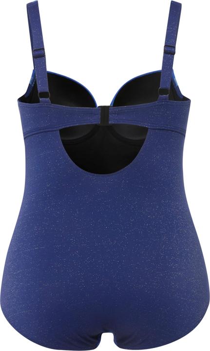Produktbild Ulla Popken Badeanzug, Glitter, Softcups, Bügel (54)