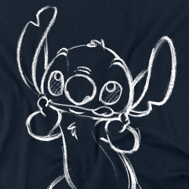Produktbild Lilo & Stitch TShirt Skizze Langärmlig (L)
