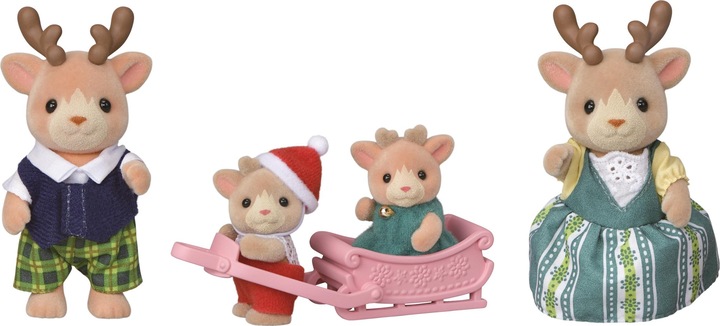 Actual product image Sylvanian Families Reindeer Family