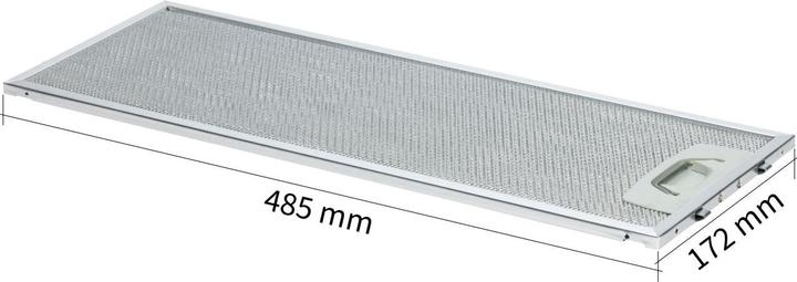 Produktbild V-Zug Fettfilter H41526 DF-S5 485x172x9 / 55 - Dampfabzug